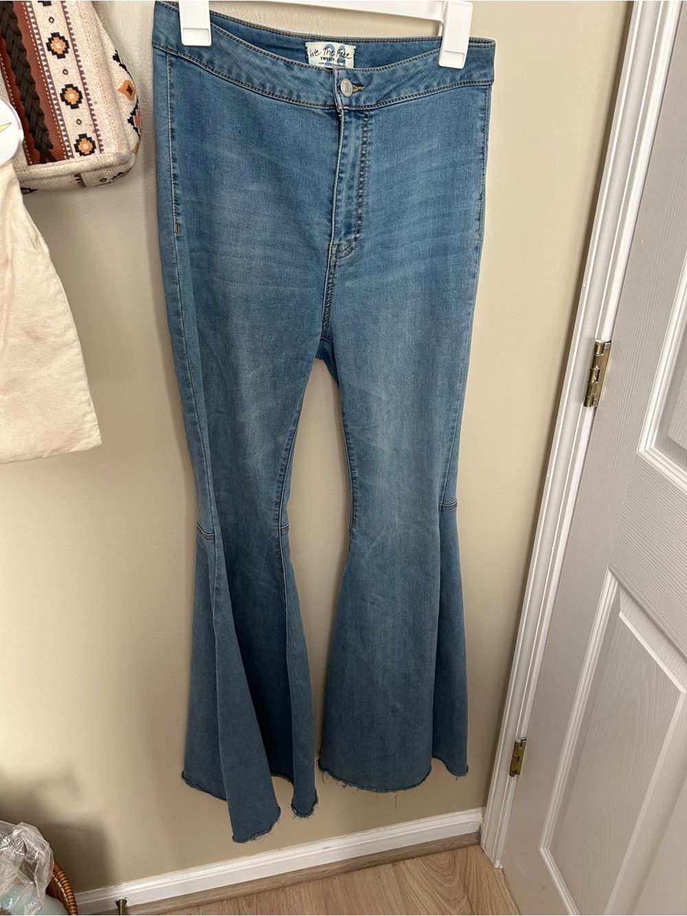 We The Free Light Blue Flare Jeans